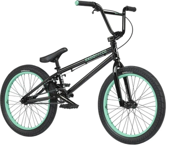 BMX Radio Bike - Saiko 20" Black/mint