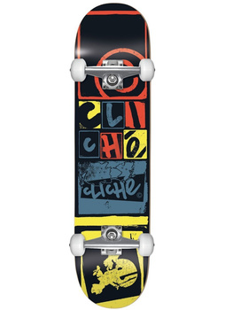 Cliche Complete Skateboard - Lux Handwritten FP Pink