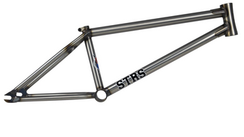 Bmx rám - Stress BES Matt raw