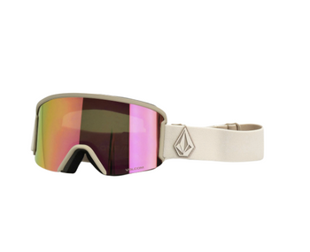 Snowboardové brýle - Volcom Garden khakiest/sand/pink chrome