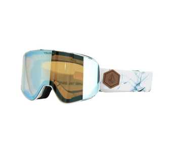 Snowboardové brýle - Volcom Odyssey white ice/ice chrome