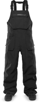 Męskie Spodnie snowboardowe ThirtyTwo Basement Bib green 2024