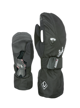 Dámské rukavice s ochranou zápěstí - Level Butterfly Mitt Black