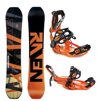 Pánský snowboardový set RAVEN BARRACUDA + vázání ft360 fastec