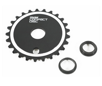 Bmx řetězové kolo - Colony CD Retro Style Black