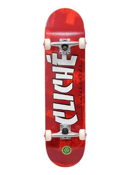 Cliche Complete Skateboard - Lux Handwritten FP Pink
