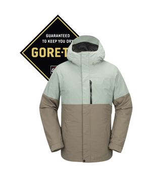 Pánská snowboardová bunda Volcom Dua Ins Gore Tex Caramel