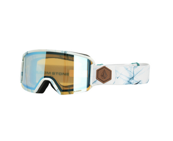 Snowboardové brýle - Volcom Garden white ice/ice chrome+bl dark grey