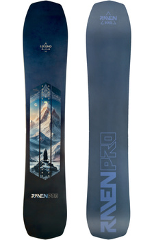 Pánský snowboard RAVEN BARRACUDA CARBON LIME