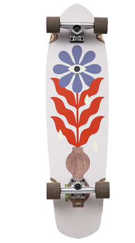 Skateboard cruiser - Globe Blazer XL weepy blume