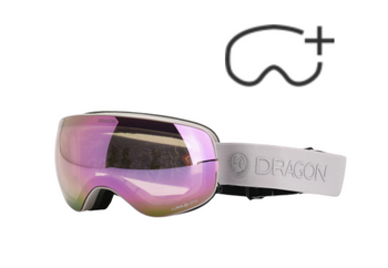 Snowboardové brýle - Dragon X2S lilac/lumalens pink ion/lumalens dark smoke
