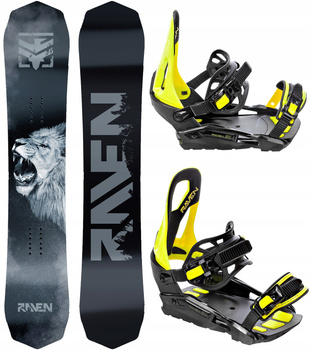 Pánský snowboardový set Raven Lion + vázání s230