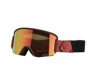 Snowboardové brýle - Volcom Garden orange/brown/red chrome