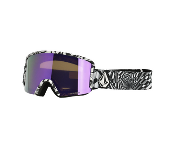 Snowboardové brýle - Volcom Garden op art/purple chrome+bl yellow