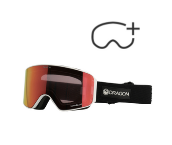 Snowboardové brýle - DRAGON NFX MAG OTG icon/lumalens red ion/lumalens light rose