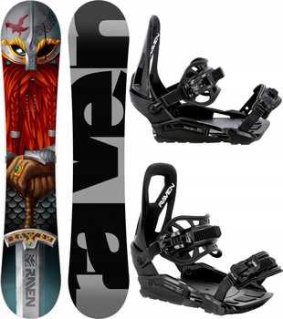 Pánský snowboardový set RAVEN Dwarf + vázání s230