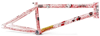 Bmx rám - Fiction Creature Freestyle BMX rám Psycho red