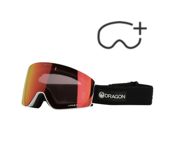Snowboardové brýle - Dragon PXV2 icon/lumalens red ion/lumalens light rose