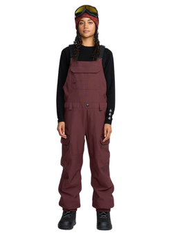 Damskie Spodnie snowboardowe ThirtyTwo Basement Bib lavender 2024
