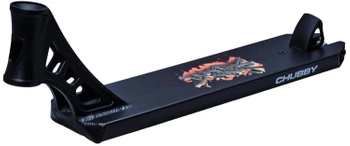 Výkonná koloběžková plošina - Chubby Loco Black