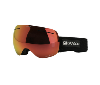 Snowboardové brýle - Dragon X1 iconred/lumalens red ion