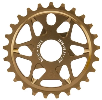 BMX řetězové kolo - Eclat Exile hnědé