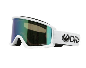 Snowboardové brýle - Dragon DX3 OTG white/lumalens green ion