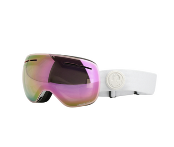 Snowboardové brýle - Dragon X1S whiteout/lumalens pink ion