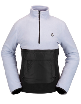Damska Bluza aktywna Volcom Polar 1/2 Zip lilac ash
