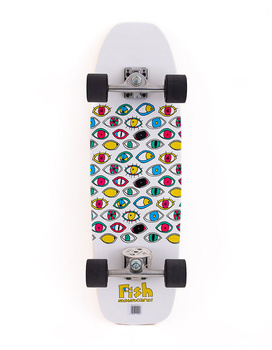 Kompletní skateboard - Fish Skateboards Bubble Gum II White