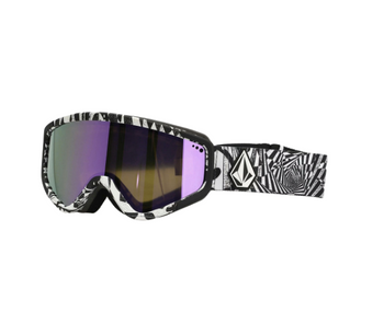 Snowboardové brýle - Volcom Attunga op art/purple chrome