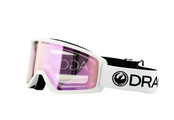 Snowboardové brýle - Dragon DX3 OTG white/lumalens pink ion